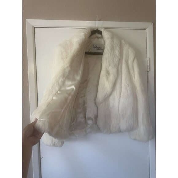 Vintage Wilsons Rabbit Fur Jacket | Size Medium | Genuine Fur Coat - Picture 5 of 8